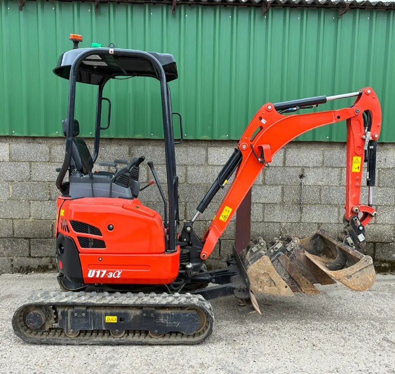 1.5T Excavator Kubota U17-3 2024